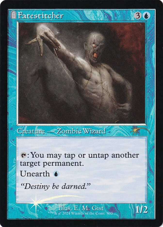 2019 Secret Lair Drop Fatestitcher #835 rare card image