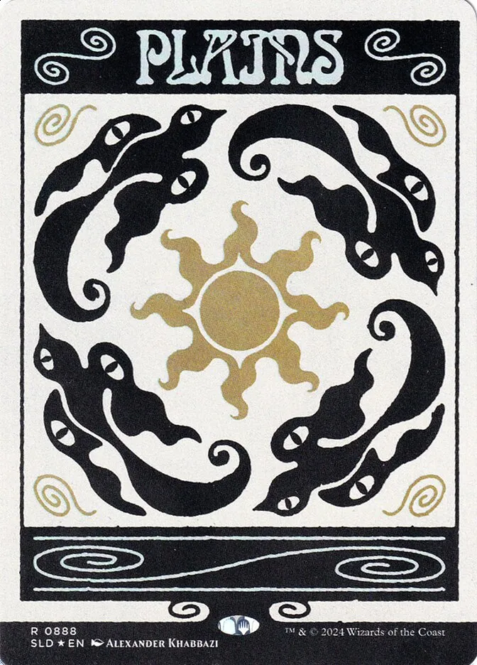 2019 Secret Lair Drop Plains #888 rare card image