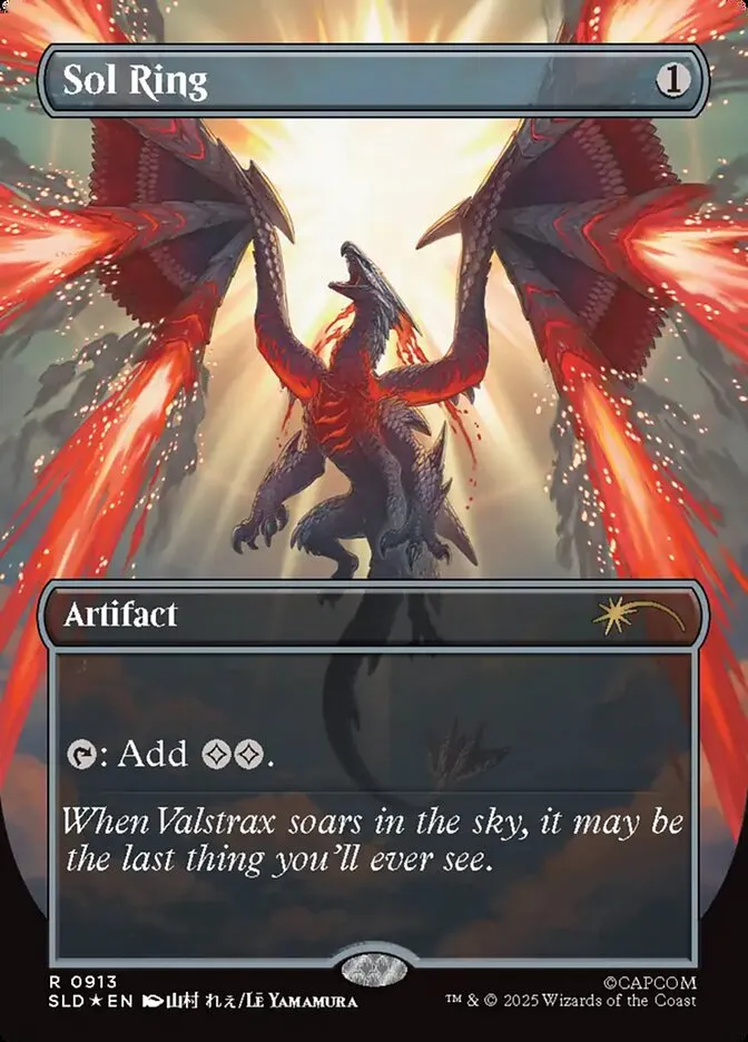 2019 Secret Lair Drop Sol Ring #913 rare card image