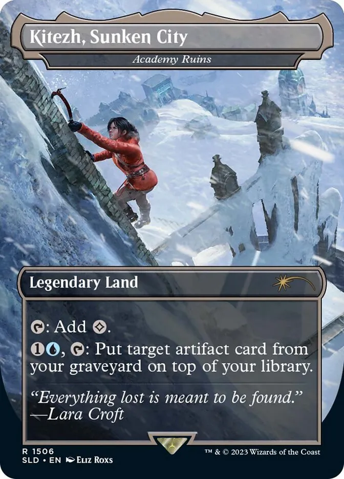 2019 Secret Lair Drop Academy Ruins #1506 rare card image