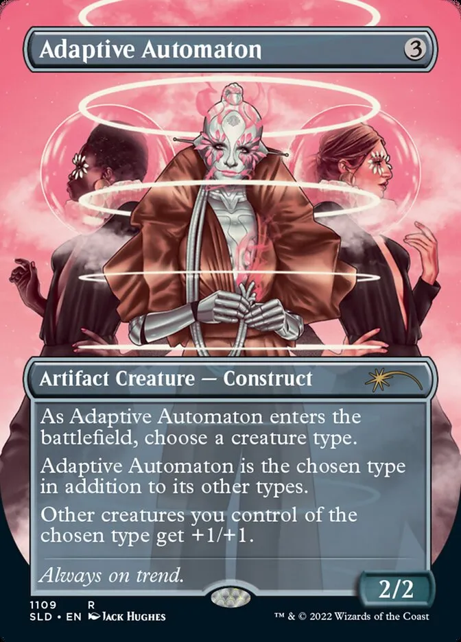 2019 Secret Lair Drop Adaptive Automaton #1109 rare card image