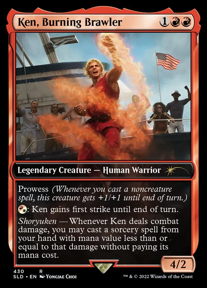 2019 Secret Lair Drop Aisha of Sparks and Smoke #430 rare card image