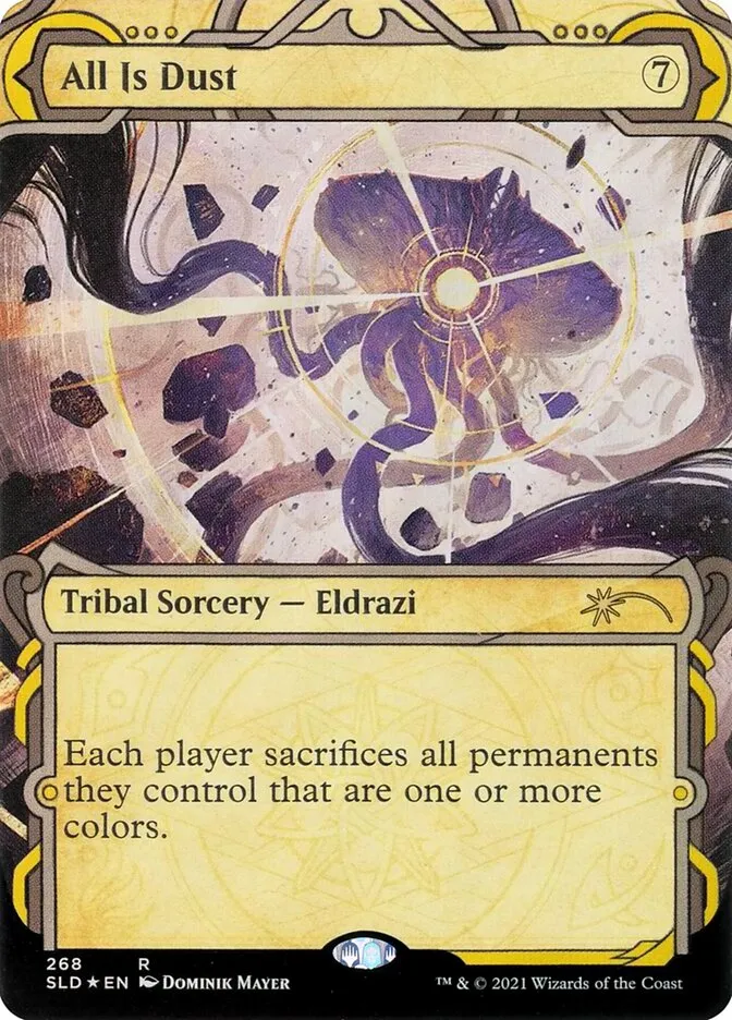 2019 Secret Lair Drop All Is Dust #268 rare card image