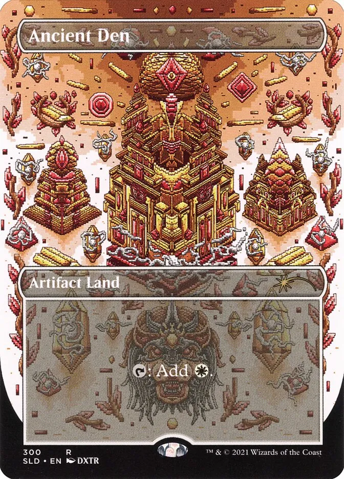 2019 Secret Lair Drop Ancient Den #300 rare card image