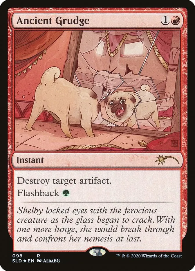 2019 Secret Lair Drop Ancient Grudge rare #98 rare card image