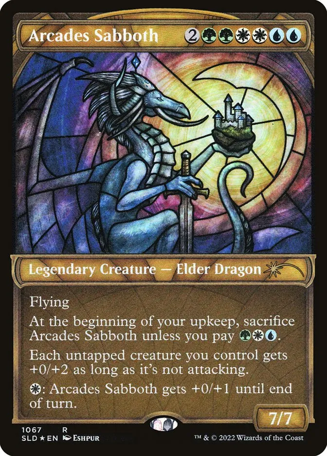 2019 Secret Lair Drop Arcades Sabboth #1067 rare card image