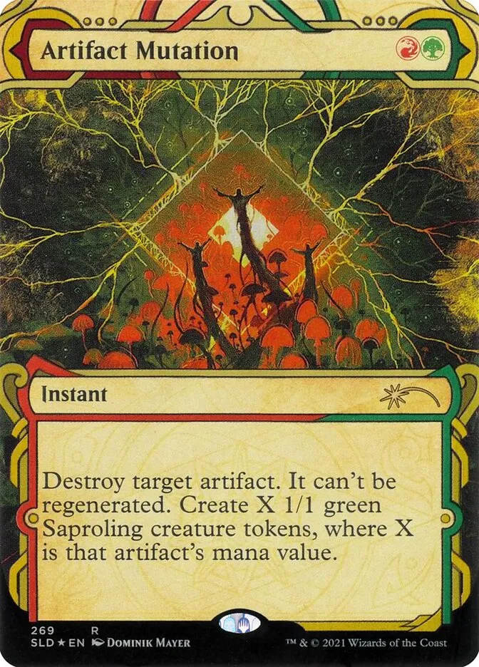 2019 Secret Lair Drop Artifact Mutation #269 rare card image