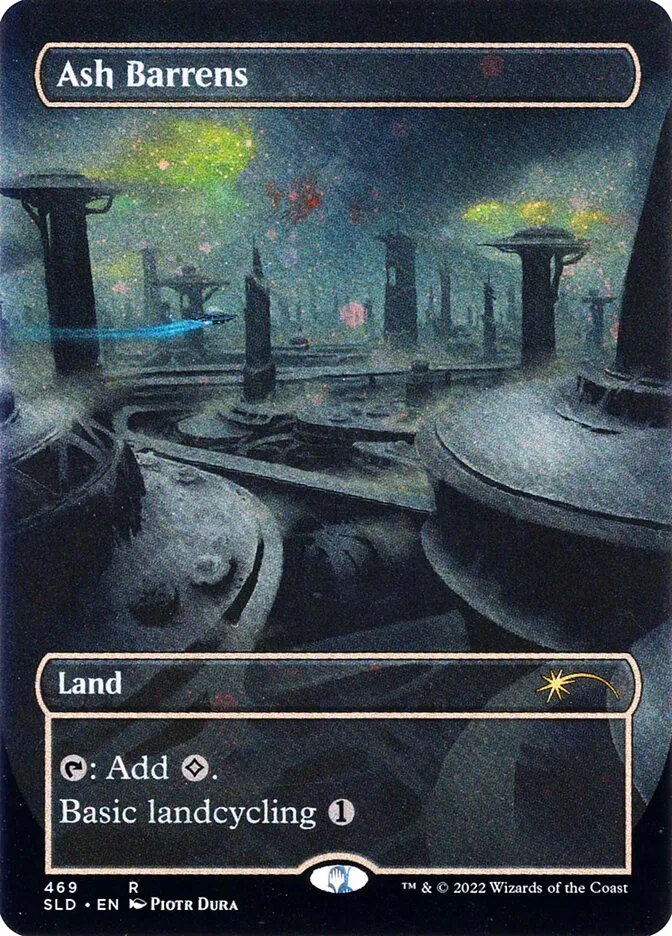 2019 Secret Lair Drop Ash Barrens #469 rare card image