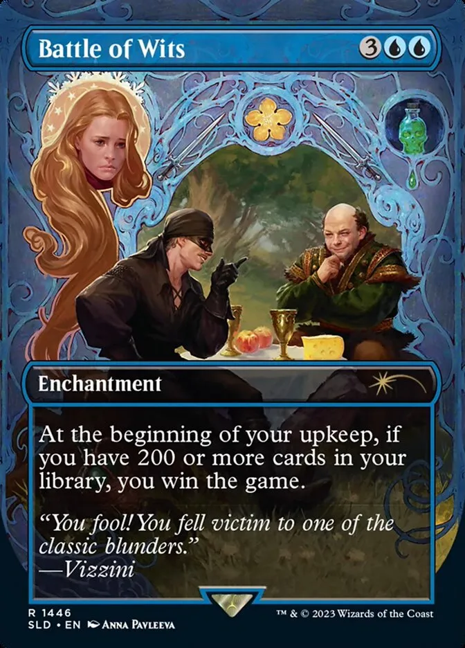 2019 Secret Lair Drop Battle of Wits #1446 rare card image