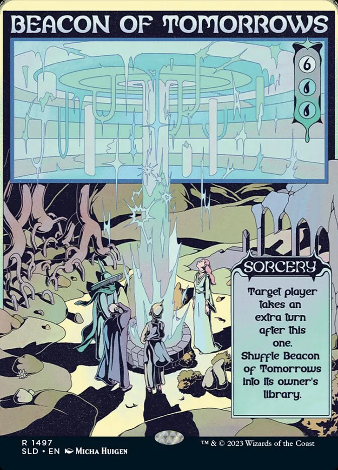 2019 Secret Lair Drop Beacon of Tomorrows #1497 rare card image