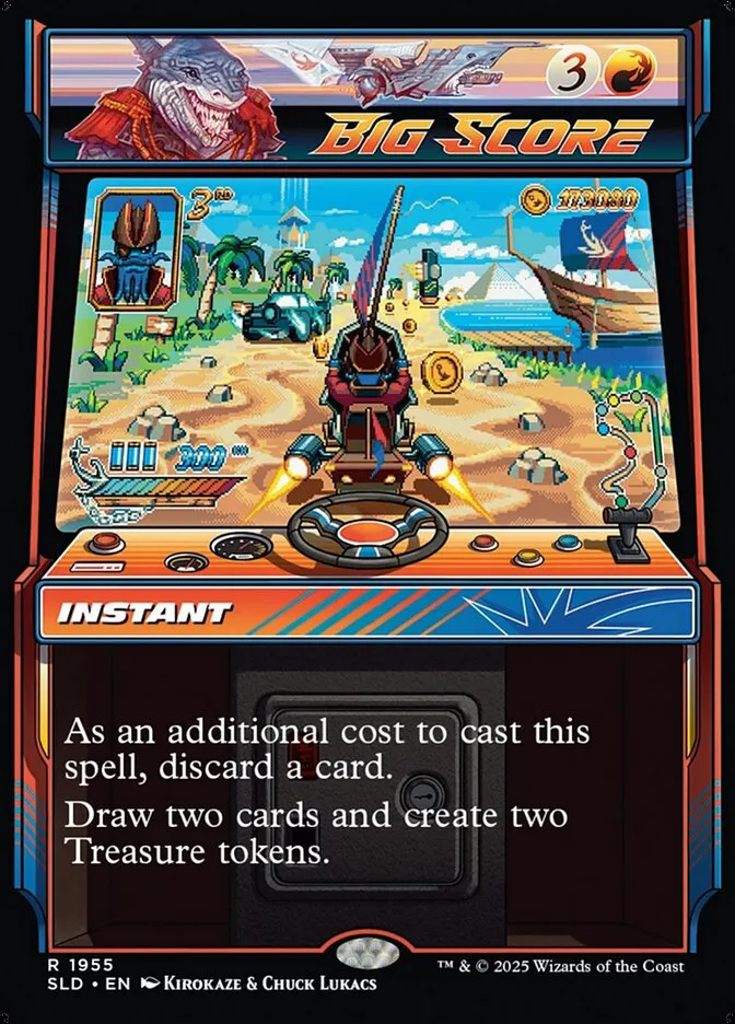 2019 Secret Lair Drop Big Score #1955 rare card image
