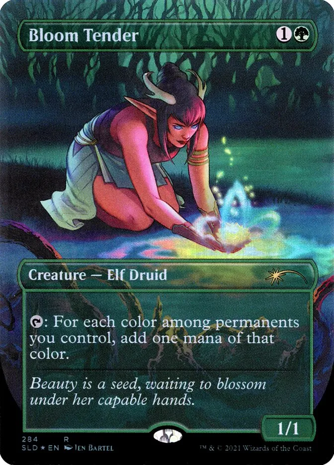 2019 Secret Lair Drop Bloom Tender #284 rare card image