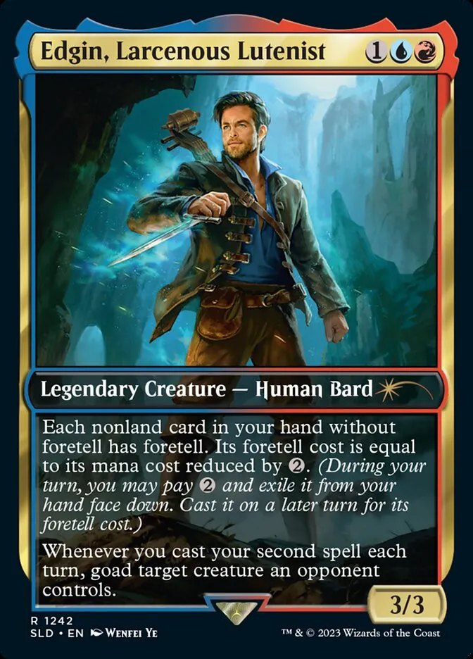 2019 Secret Lair Drop Bohn, Beguiling Balladeer #1242 rare card image