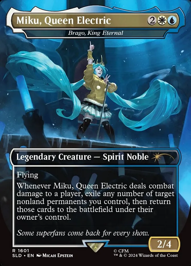 2019 Secret Lair Drop Brago, King Eternal #1601 rare card image
