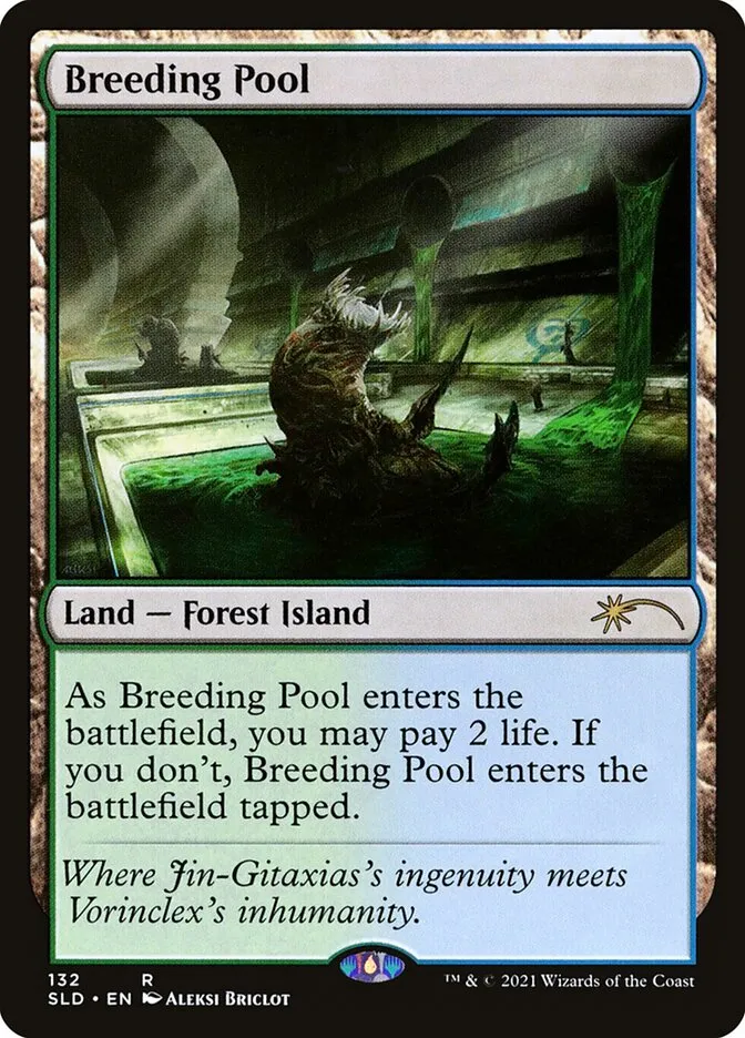 2019 Secret Lair Drop Breeding Pool #132 rare card image