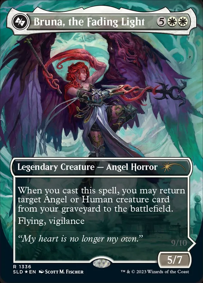 2019 Secret Lair Drop Bruna, the Fading Light #1336 rare card image