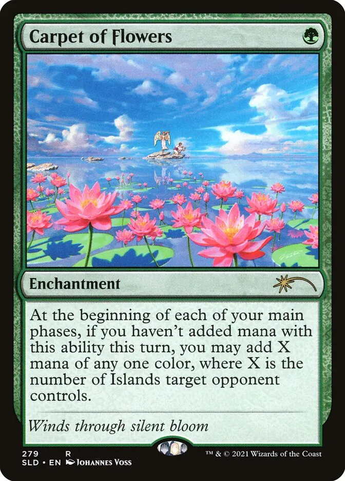 2019 Secret Lair Drop Carpet of Flowers #279 rare card image