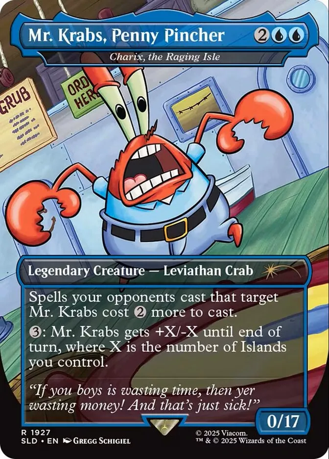 2019 Secret Lair Drop Charix, the Raging Isle #1927 rare card image