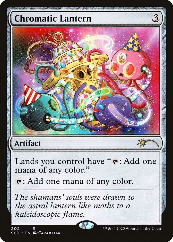 2019 Secret Lair Drop Chromatic Lantern [Foil] rare #202 rare card image