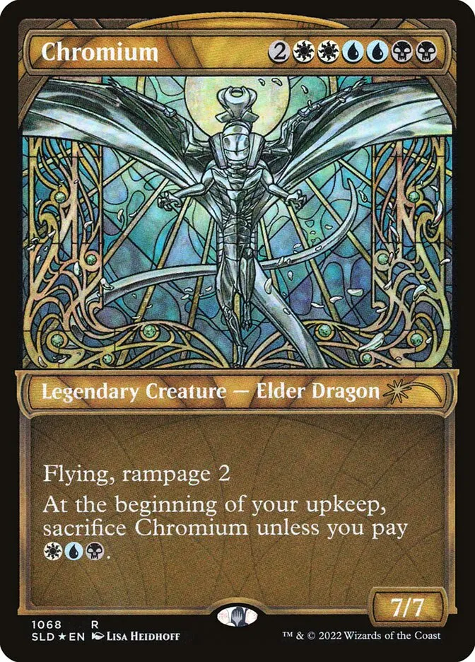 2019 Secret Lair Drop Chromium #1068 rare card image