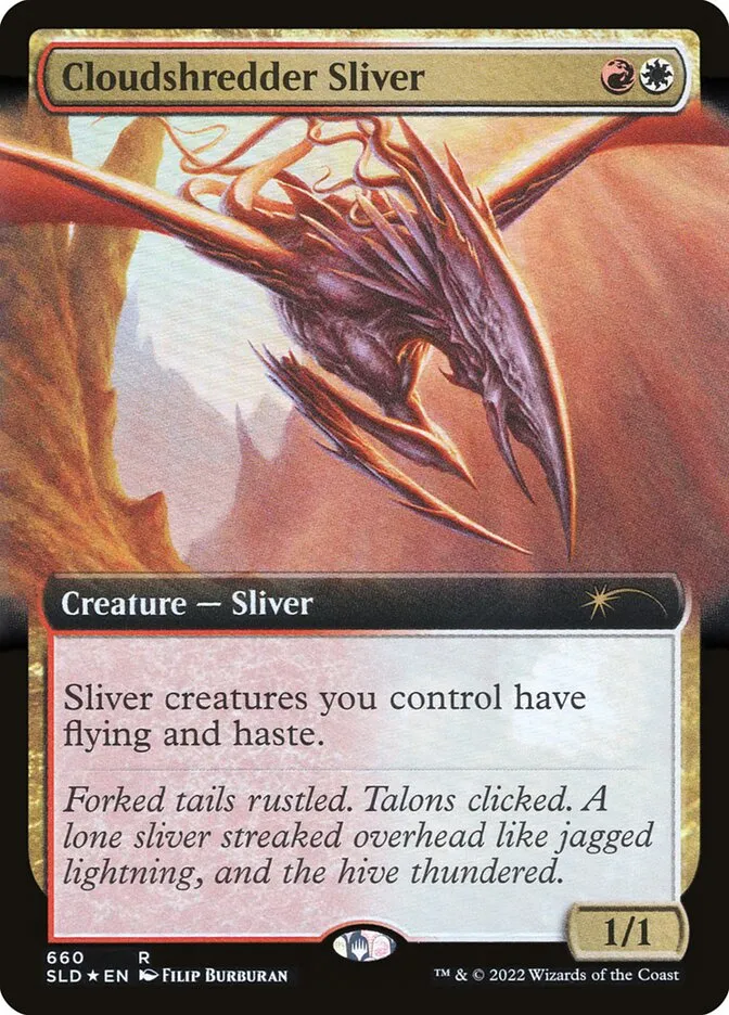2019 Secret Lair Drop Cloudshredder Sliver #660 rare card image
