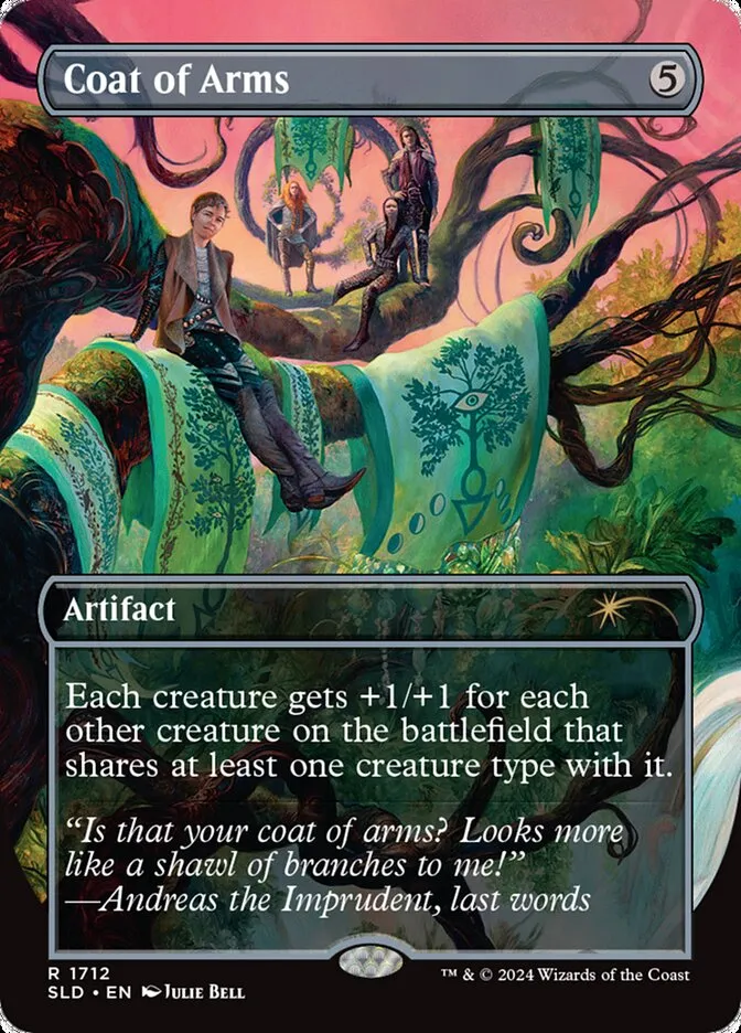 2019 Secret Lair Drop Coat of Arms #1712 rare card image