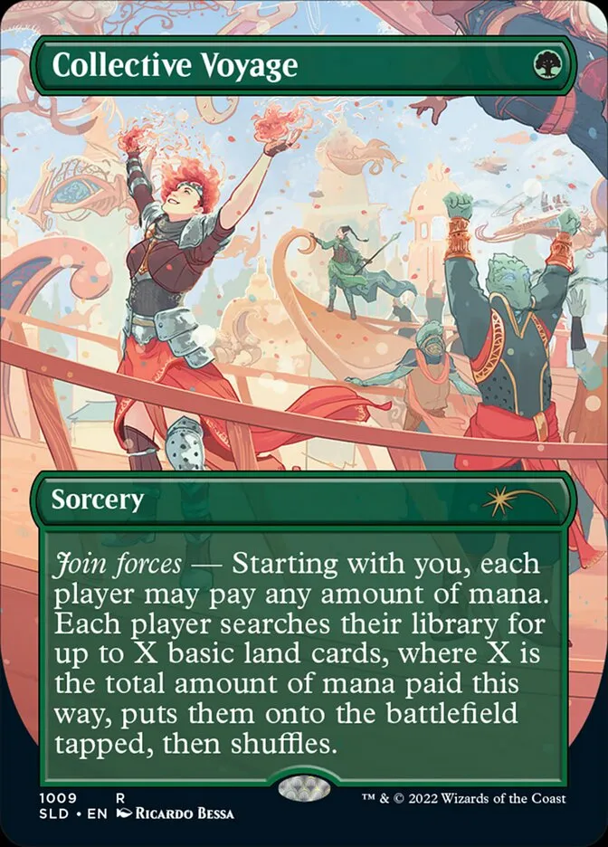 2019 Secret Lair Drop Collective Voyage #1009 rare card image