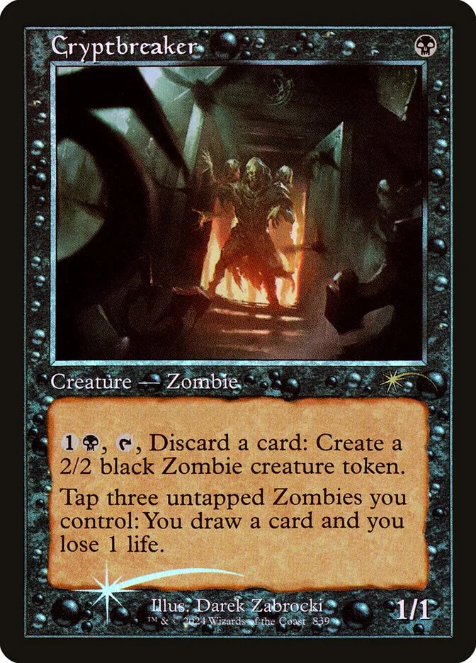 2019 Secret Lair Drop Cryptbreaker #839 rare card image