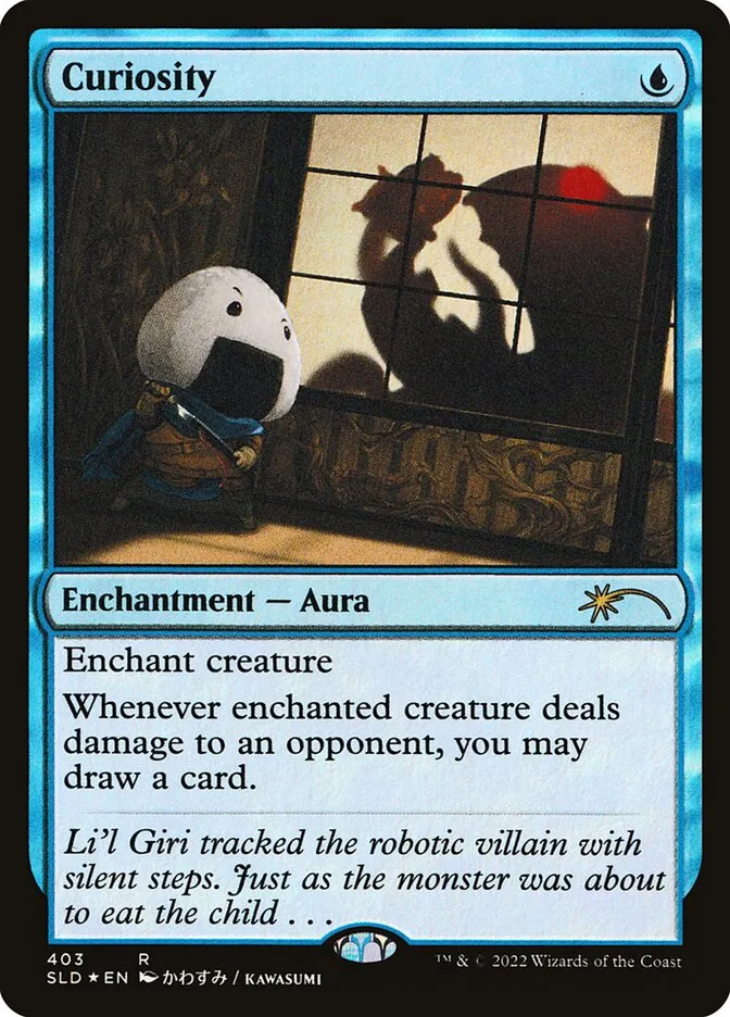 2019 Secret Lair Drop Curiosity #403 rare card image