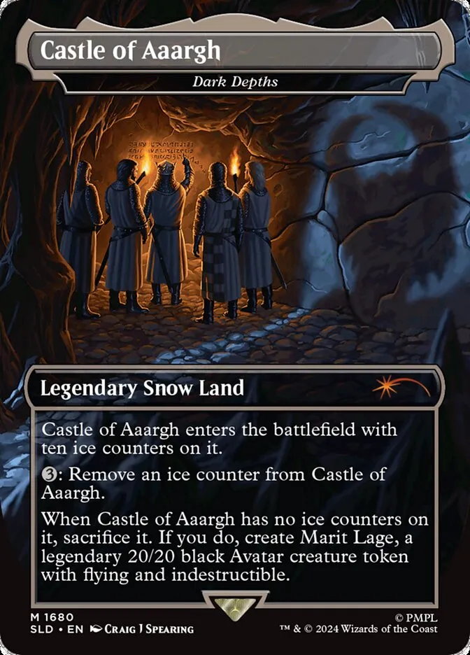 2019 Secret Lair Drop Dark Depths #1680 mythic card image