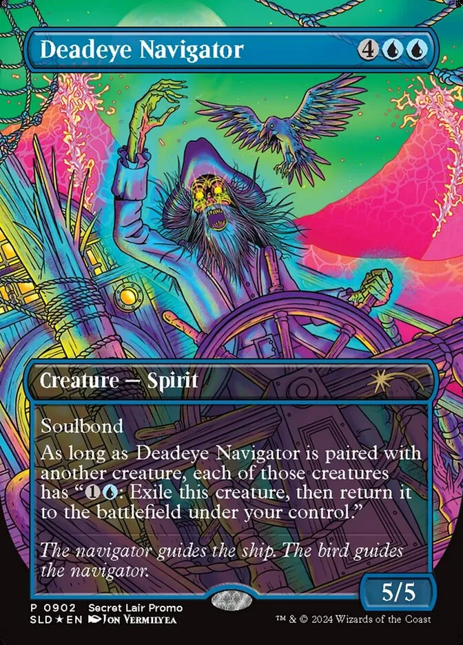 2019 Secret Lair Drop Deadeye Navigator #902 rare card image