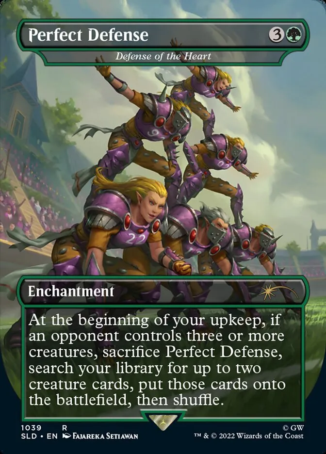 2019 Secret Lair Drop Defense of the Heart #1039 rare card image