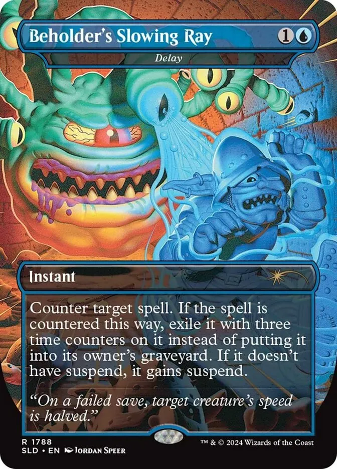 2019 Secret Lair Drop Delay #1788 rare card image