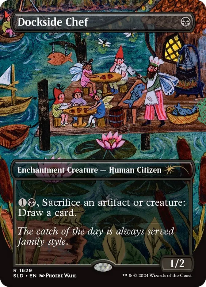 2019 Secret Lair Drop Dockside Chef #1629 rare card image