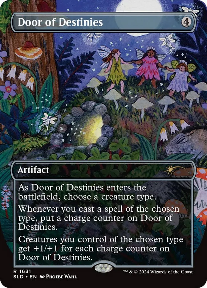 2019 Secret Lair Drop Door of Destinies #1631 rare card image