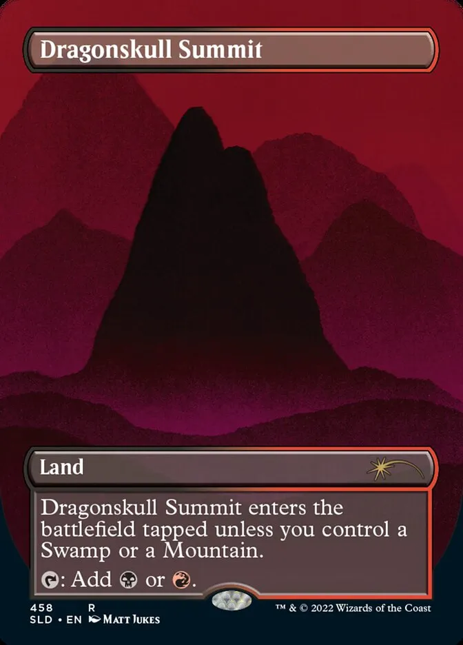 2019 Secret Lair Drop Dragonskull Summit #458 rare card image