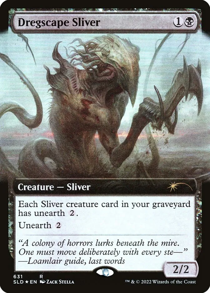 2019 Secret Lair Drop Dregscape Sliver #631 rare card image