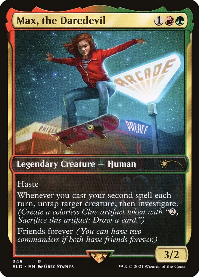 2019 Secret Lair Drop Elmar, Ulvenwald Informant #345 rare card image