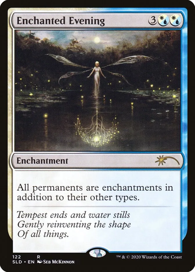 2019 Secret Lair Drop Enchanted Evening [Foil] rare #122 rare card image