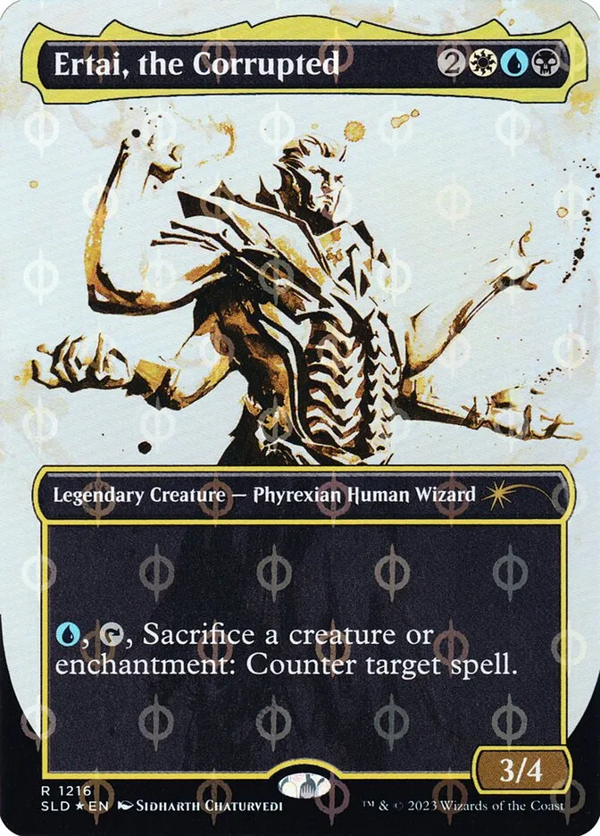 2019 Secret Lair Drop Ertai, the Corrupted #1216 rare card image