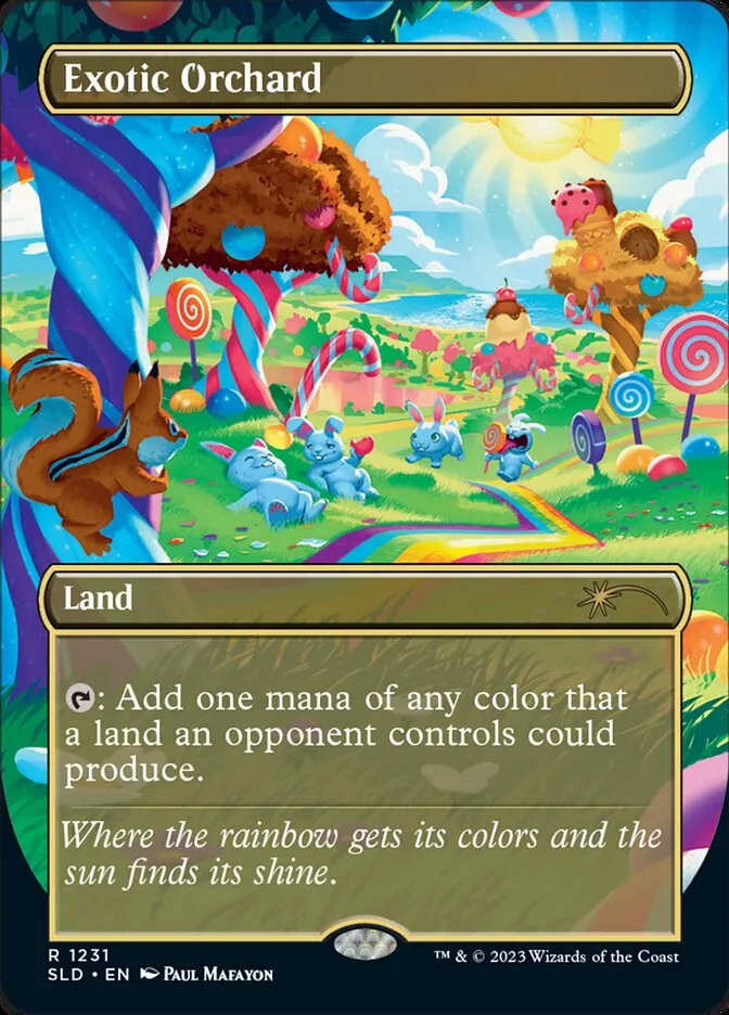 2019 Secret Lair Drop Exotic Orchard [Foil] rare #1231 rare card image