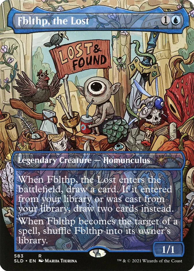 2019 Secret Lair Drop Fblthp, the Lost #583 rare card image