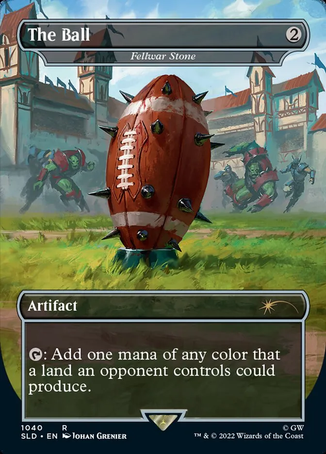 2019 Secret Lair Drop Fellwar Stone #1040 rare card image