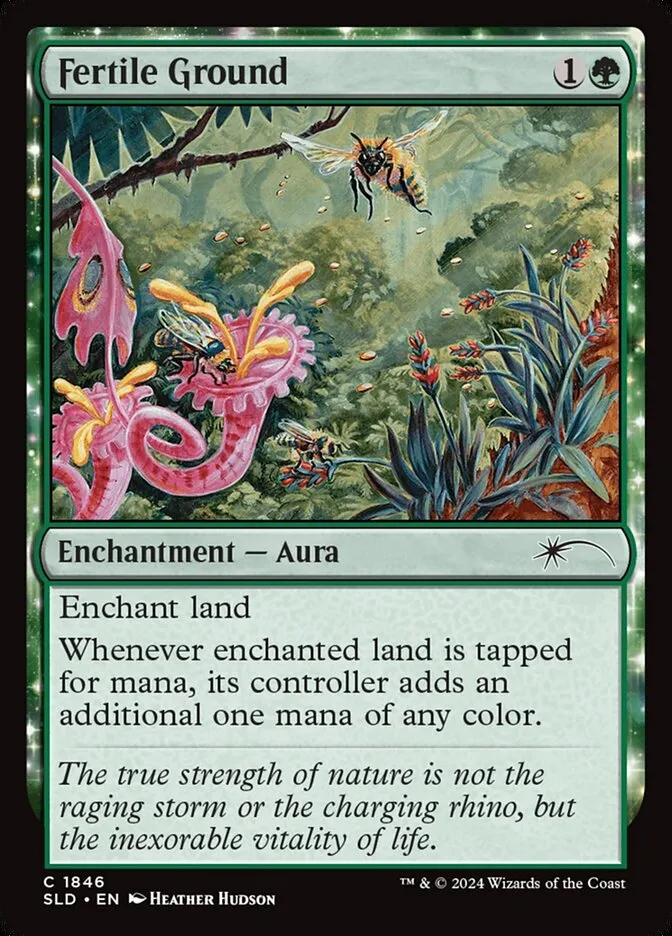 2019 Secret Lair Drop Fertile Ground #1846 common card image