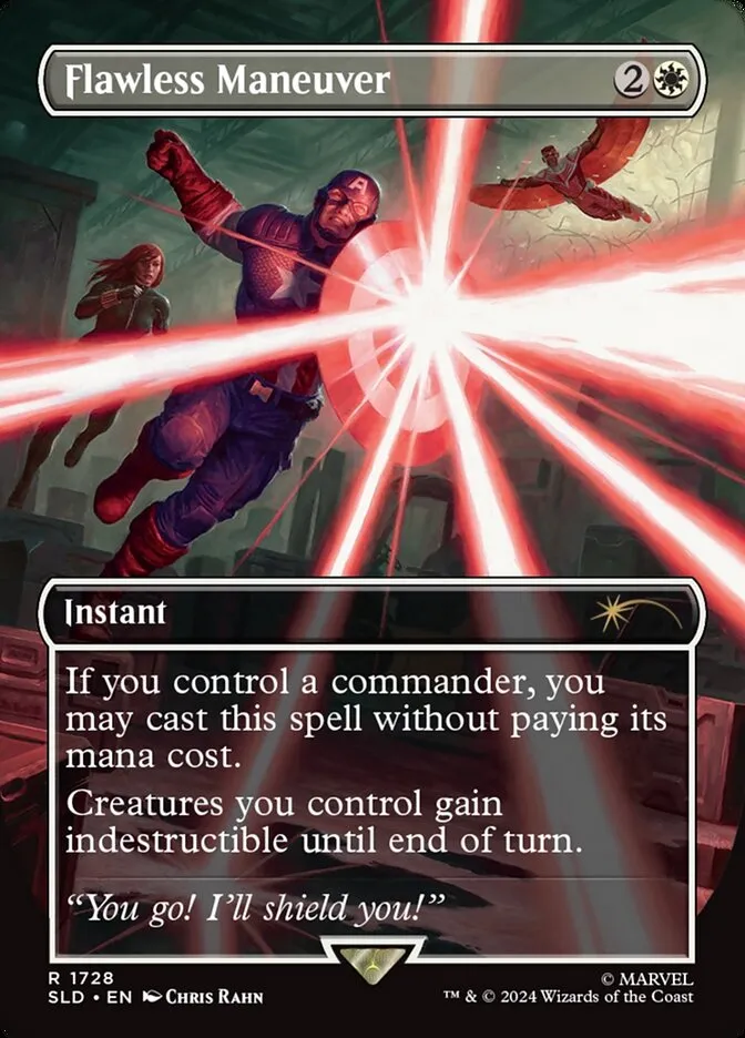 2019 Secret Lair Drop Flawless Maneuver #1728 rare card image