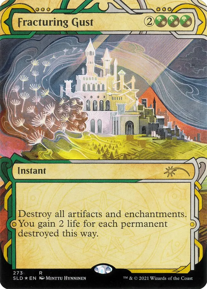 2019 Secret Lair Drop Fracturing Gust #273 rare card image