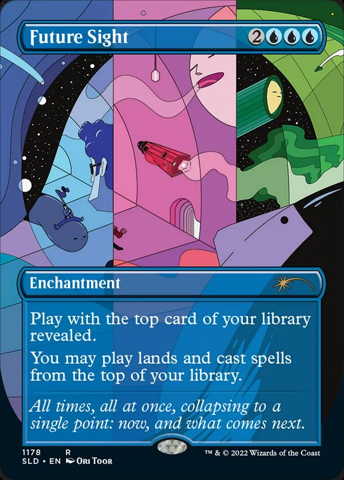 2019 Secret Lair Drop Future Sight #1178 rare card image