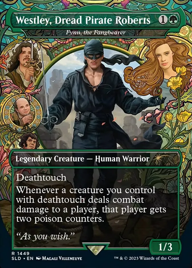 2019 Secret Lair Drop Fynn, the Fangbearer #1449 rare card image