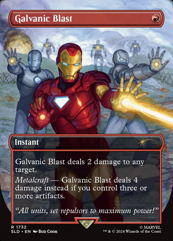 2019 Secret Lair Drop Galvanic Blast #1732 rare card image