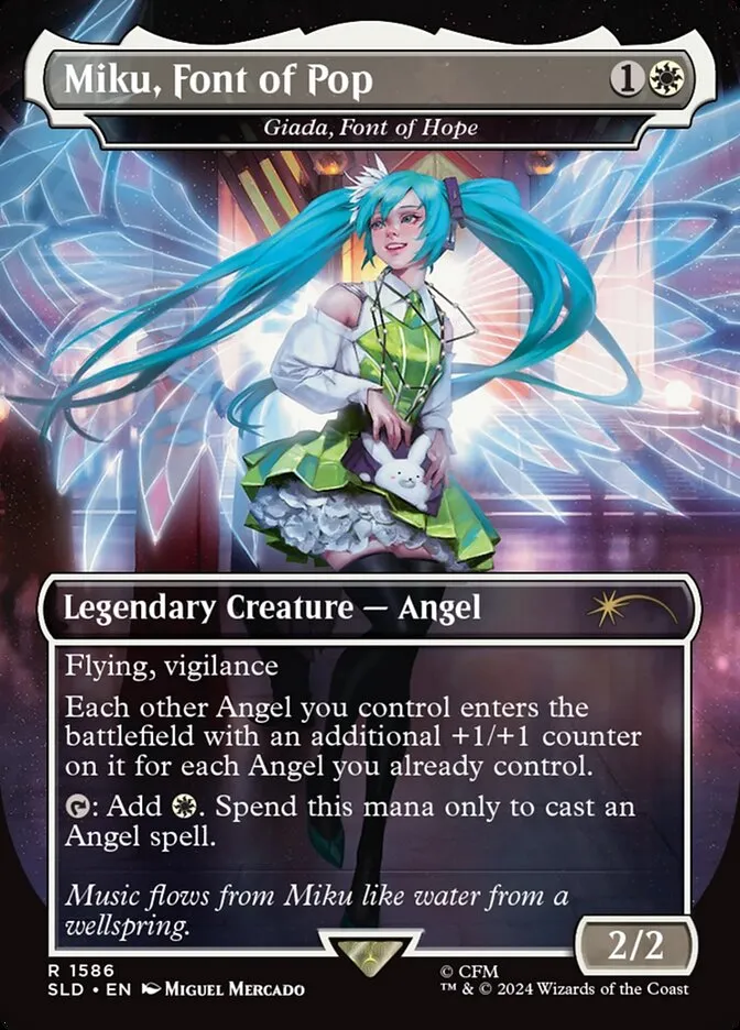 2019 Secret Lair Drop Giada, Font of Hope #1586 rare card image